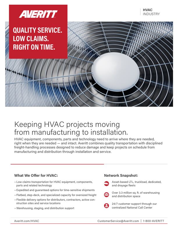 HVAC Transportation &amp; Logistics Services